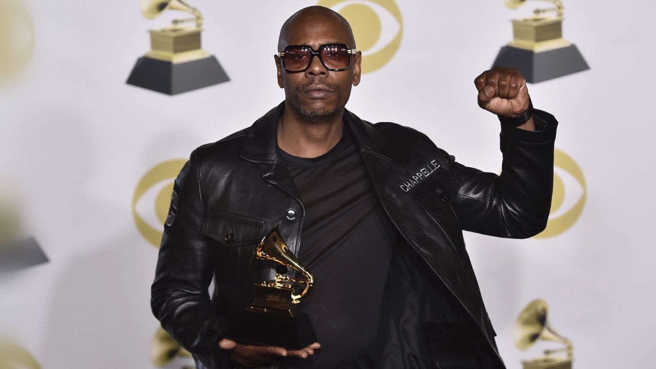 Dave Chappelle Receives Grammy Award