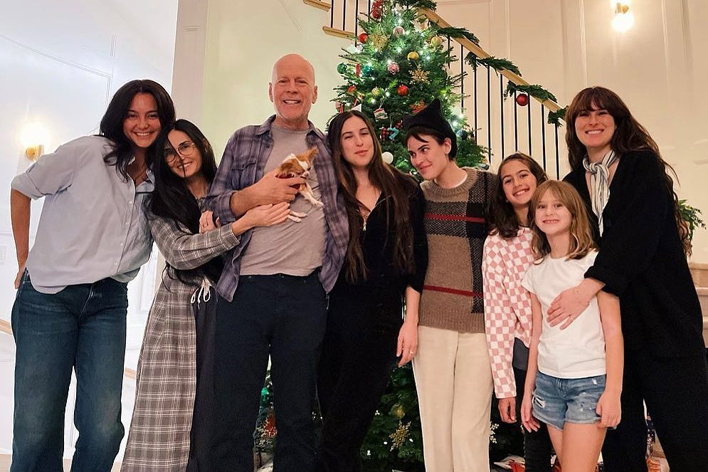 Bruce Willis family
