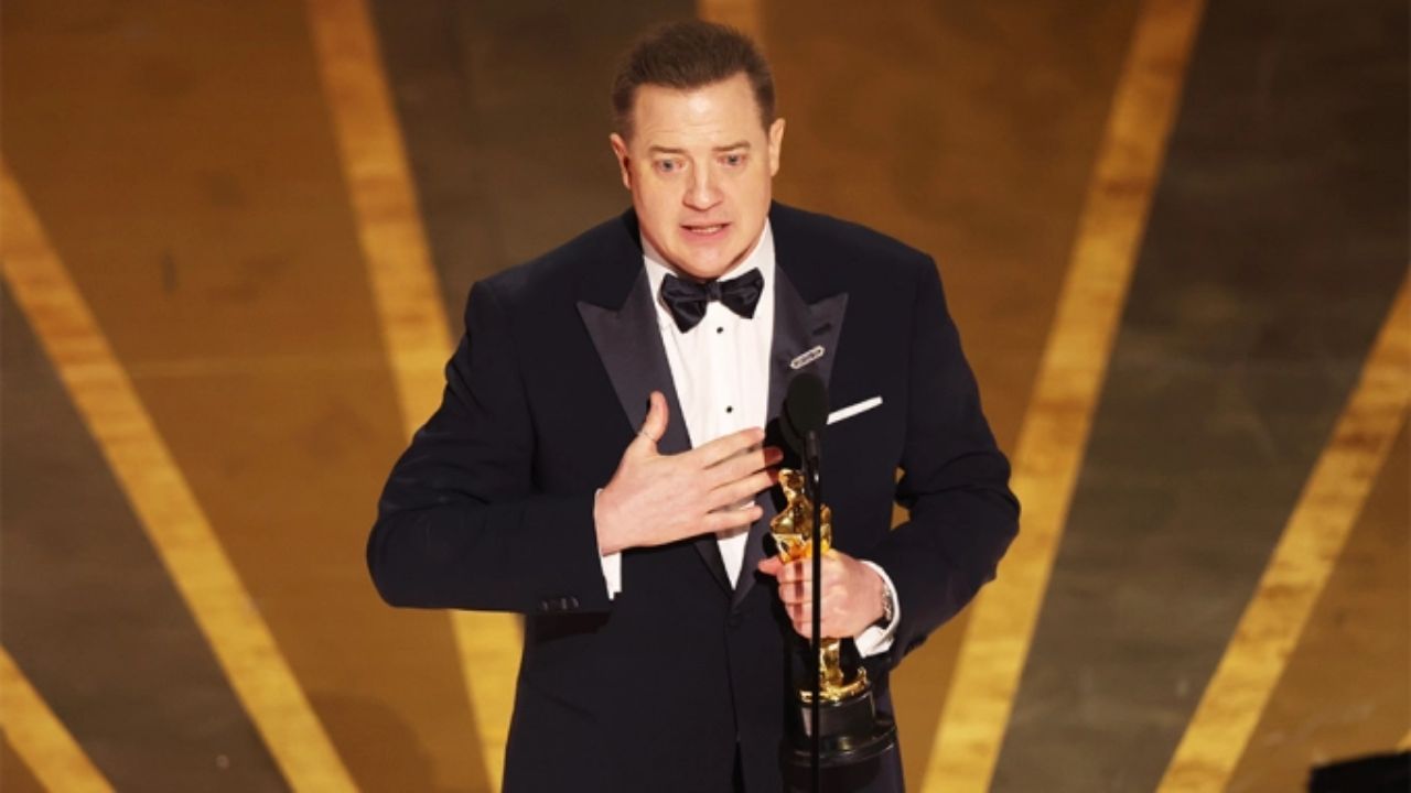 Brendan Fraser Wins Oscar For Best Male Actor