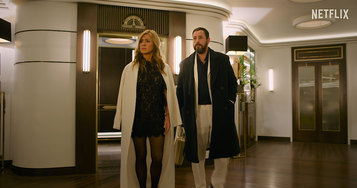Jennifer Aniston, Adam Sandler Wrap Filming Murder Mystery 2 in Paris
